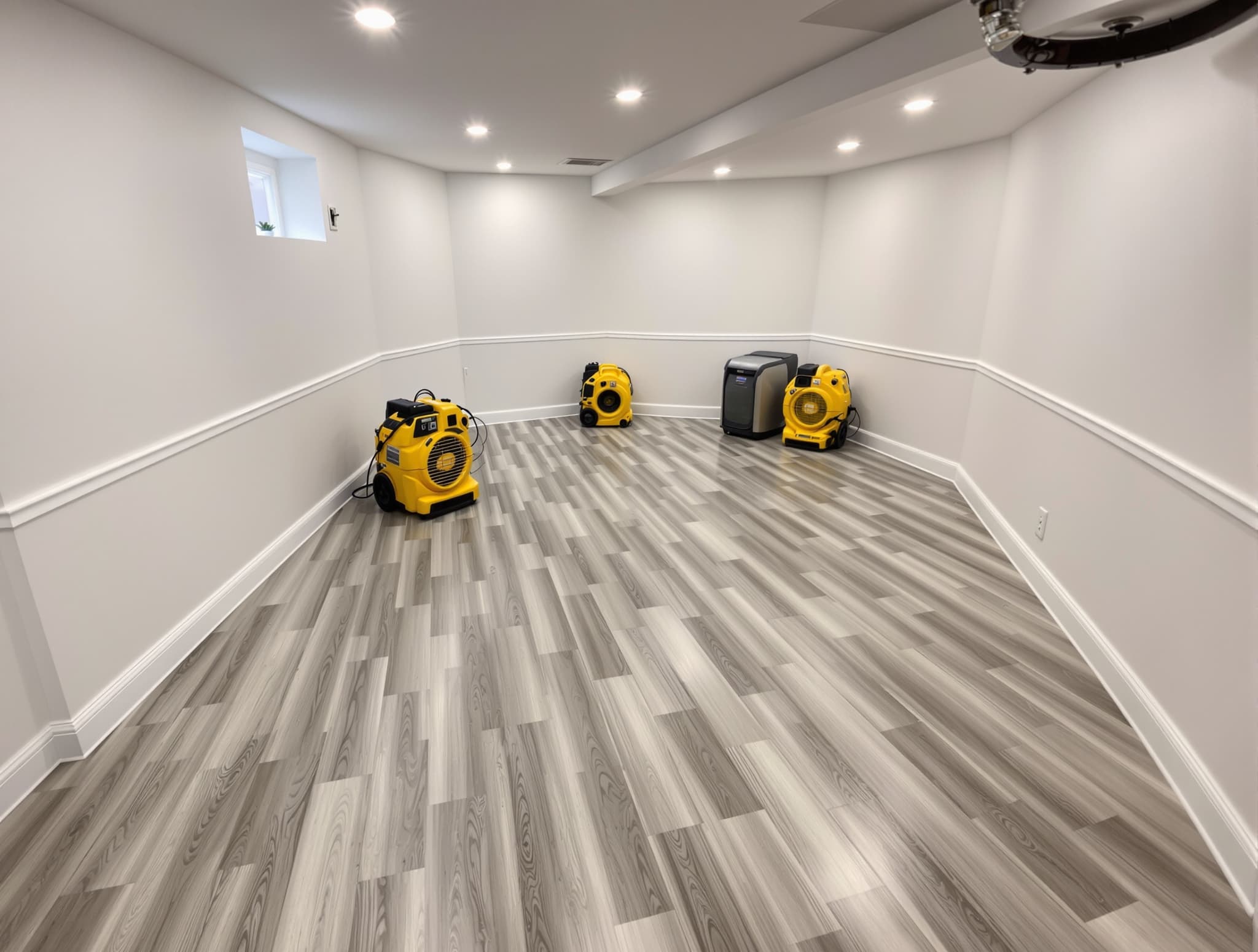 Basement Flooding — after restoration on Long Island